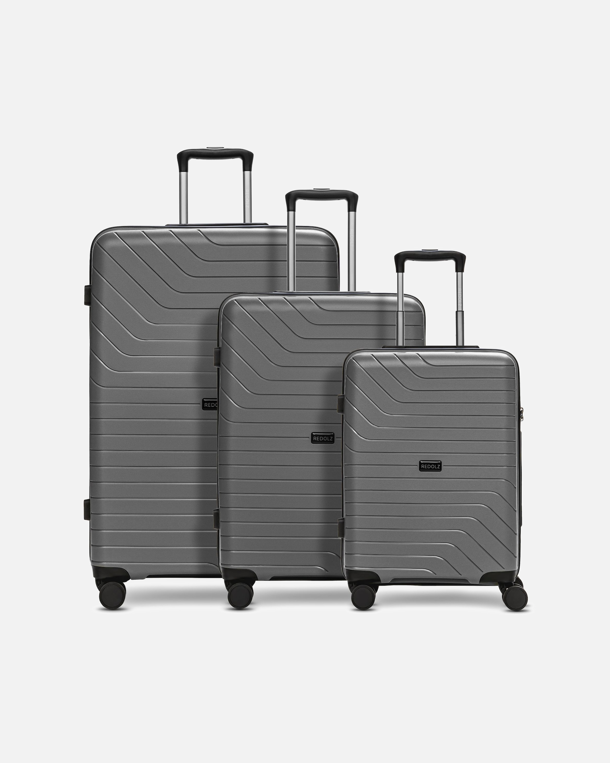 Redolz suitcase Essentials 05 3-SET 4 wheels suitcase set 3-piece stone 2