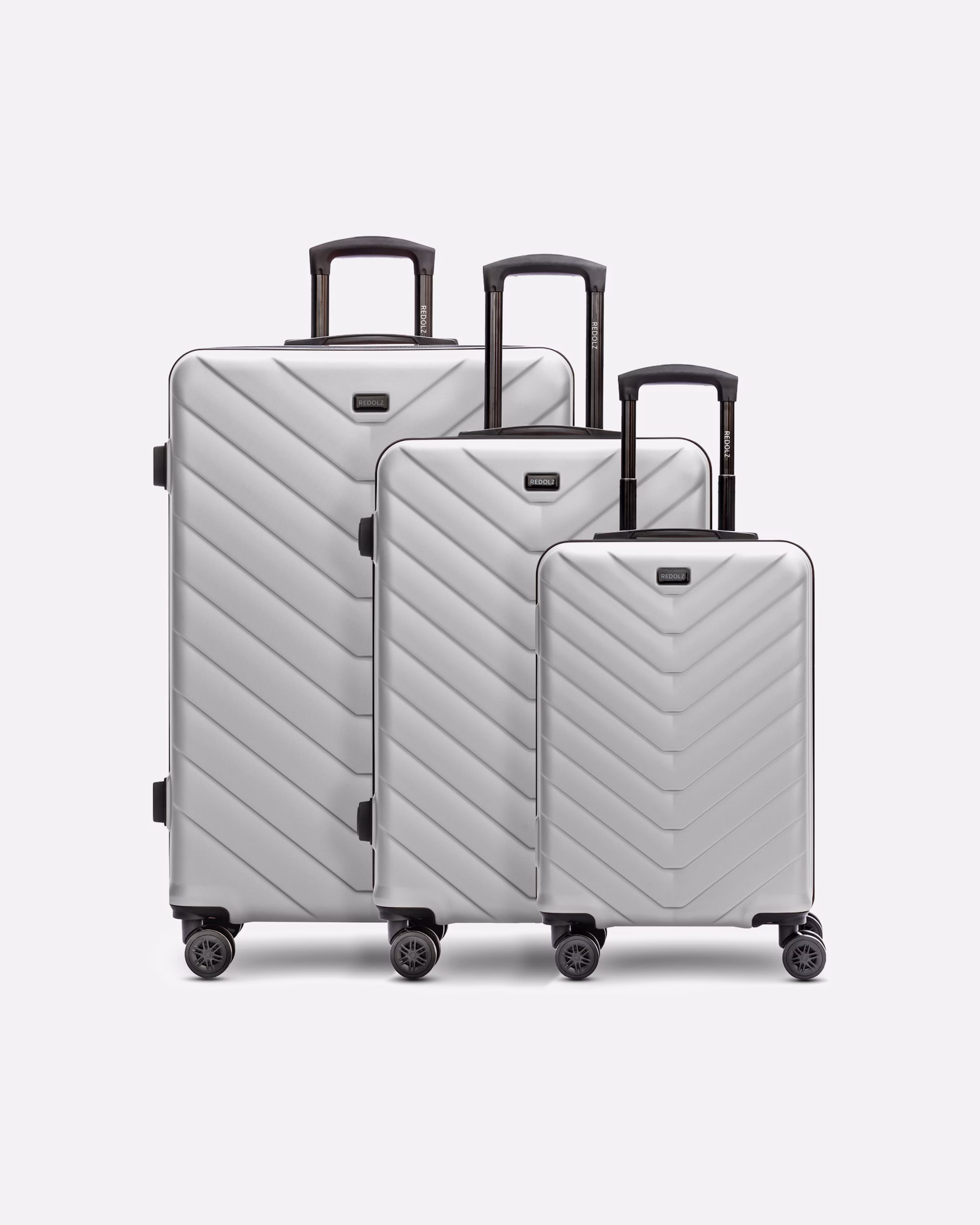Redolz suitcase Essentials 07 3-SET 4 wheels suitcase set 3-piece Essentials 07 3-SET 4 Rollen Kofferset 3-teilig