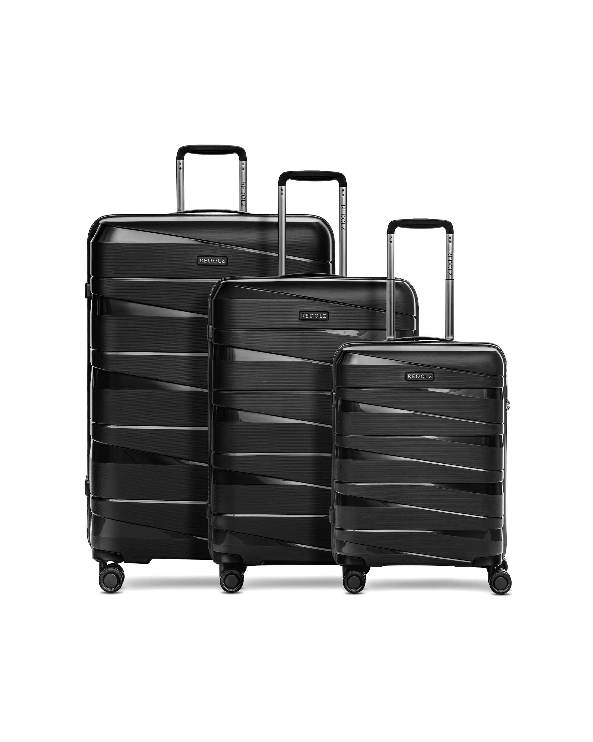 Redolz suitcase Essentials 10 3-SET 4 wheels suitcase set 3-piece Essentials 10 3-SET 4 Rollen Kofferset 3-teilig