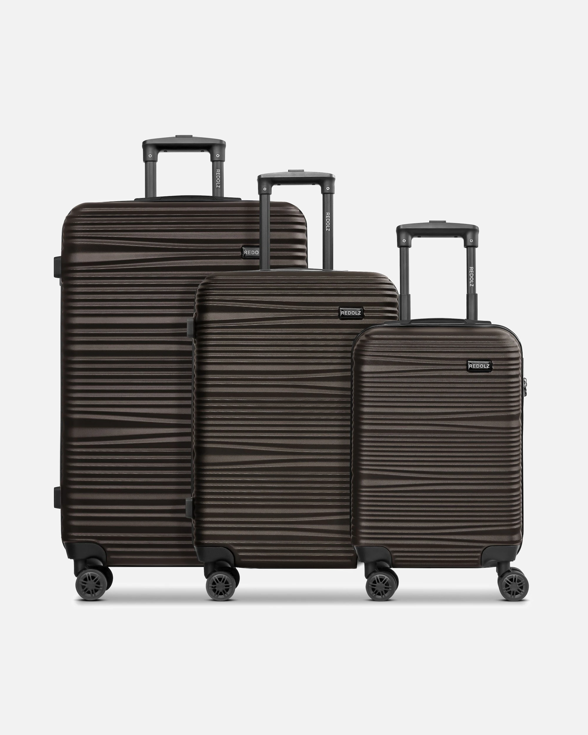 Redolz suitcase Essentials 16 3-SET 4 wheels suitcase set 3-piece Essentials 16 3-SET 4 Rollen Kofferset 3-teilig