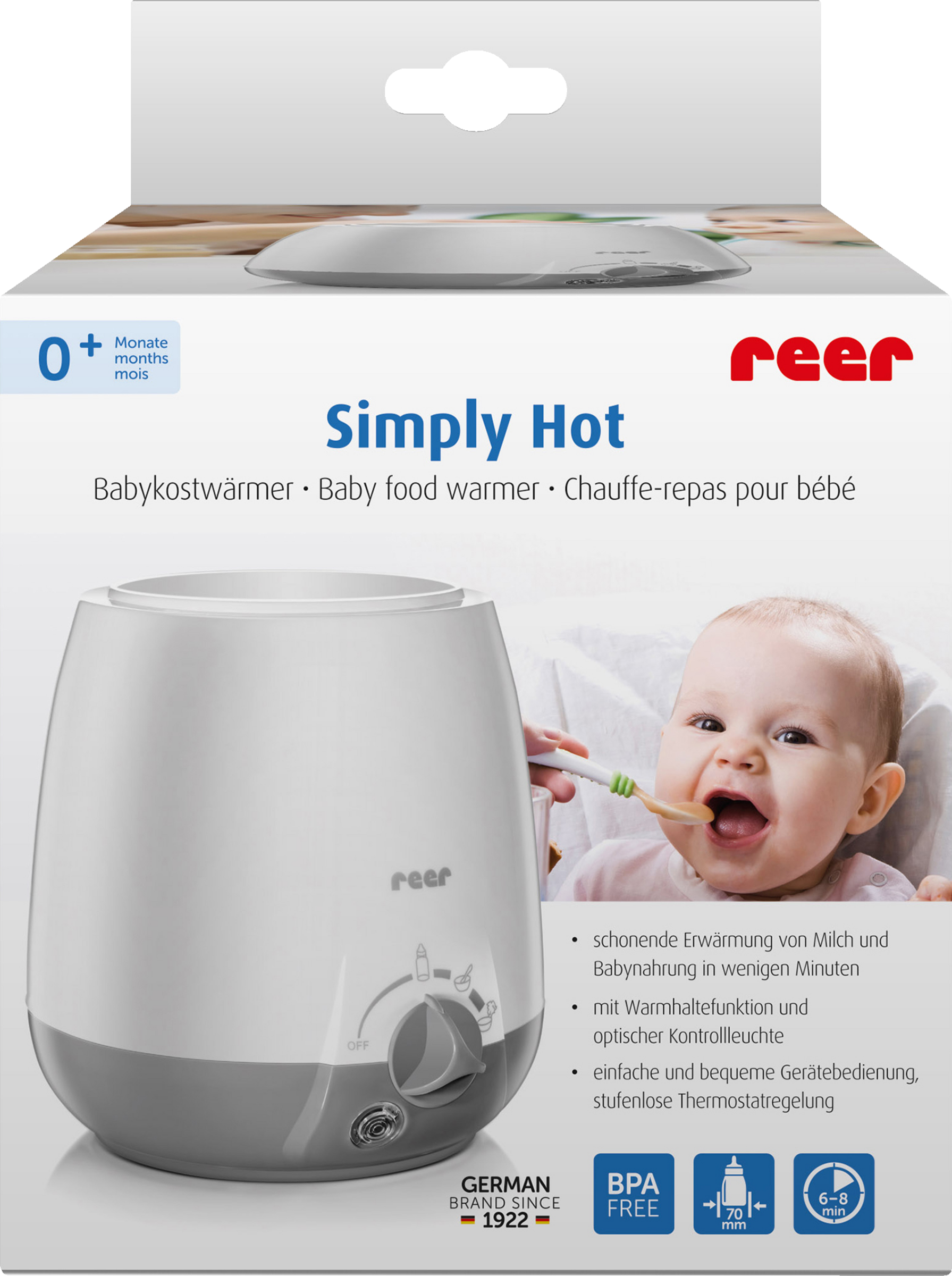 reer 3310 Simply Hot baby food warmer
