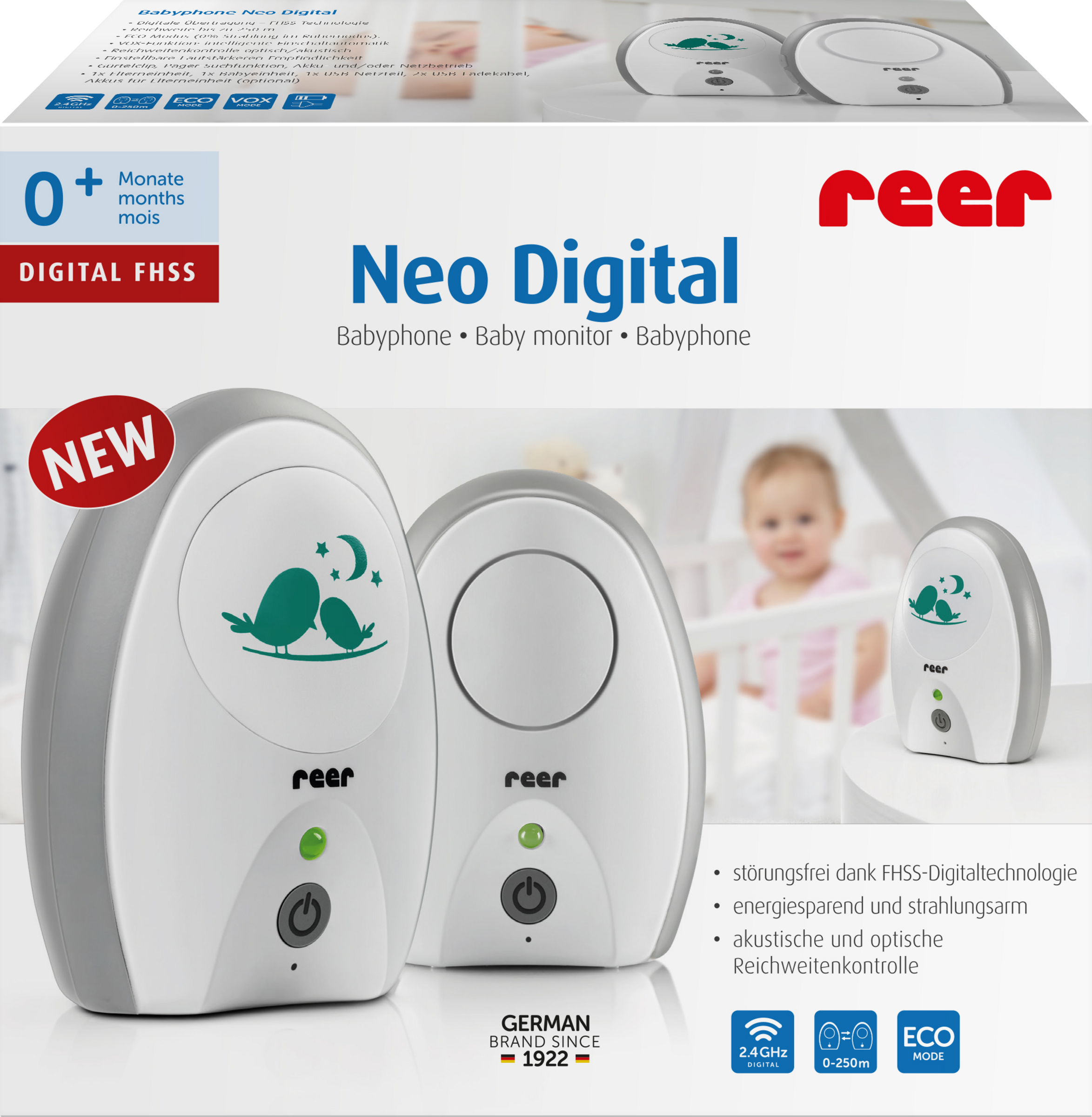 reer Neo Digital Baby Monitor