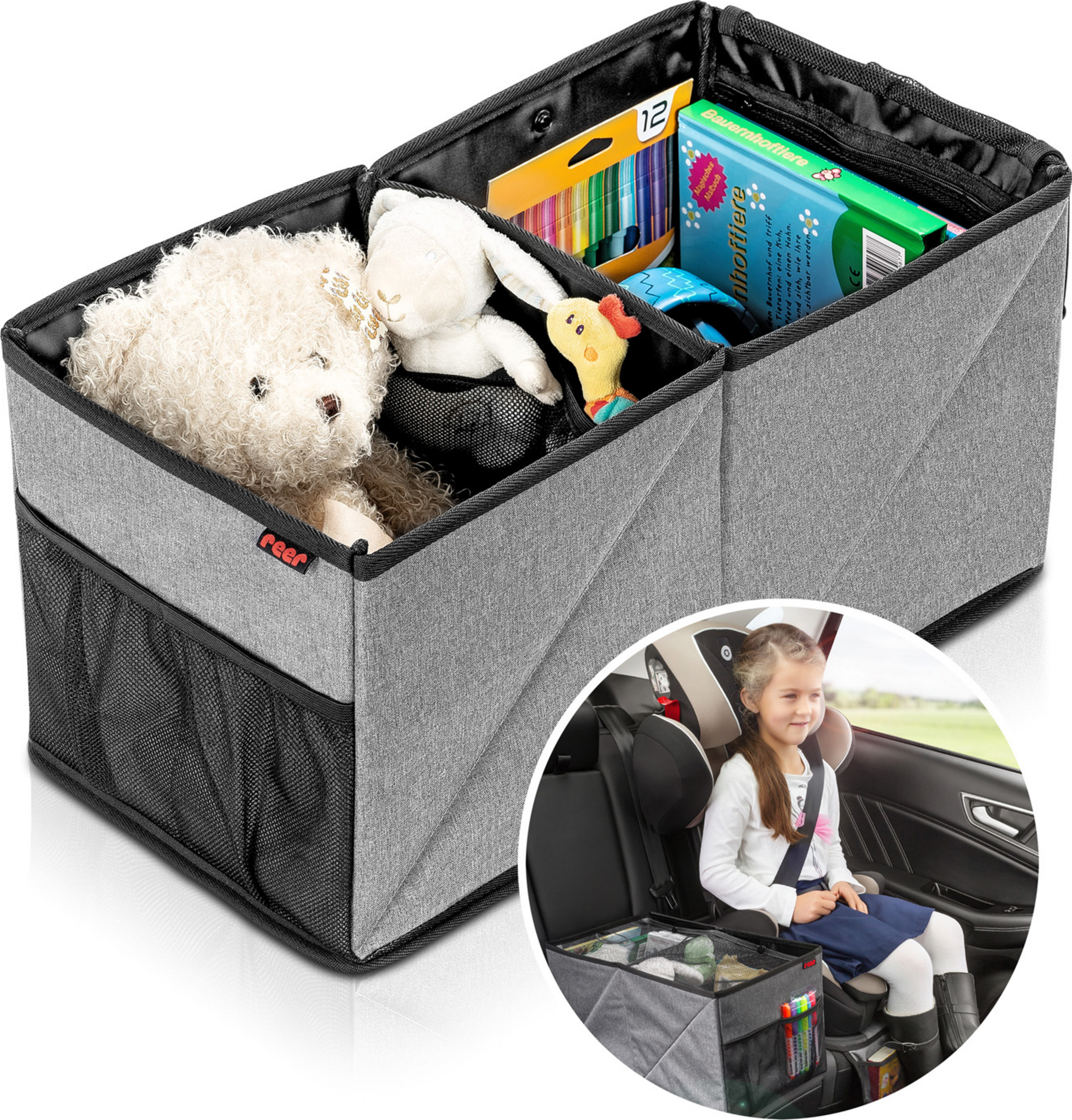reer TravelKid Box car storage box