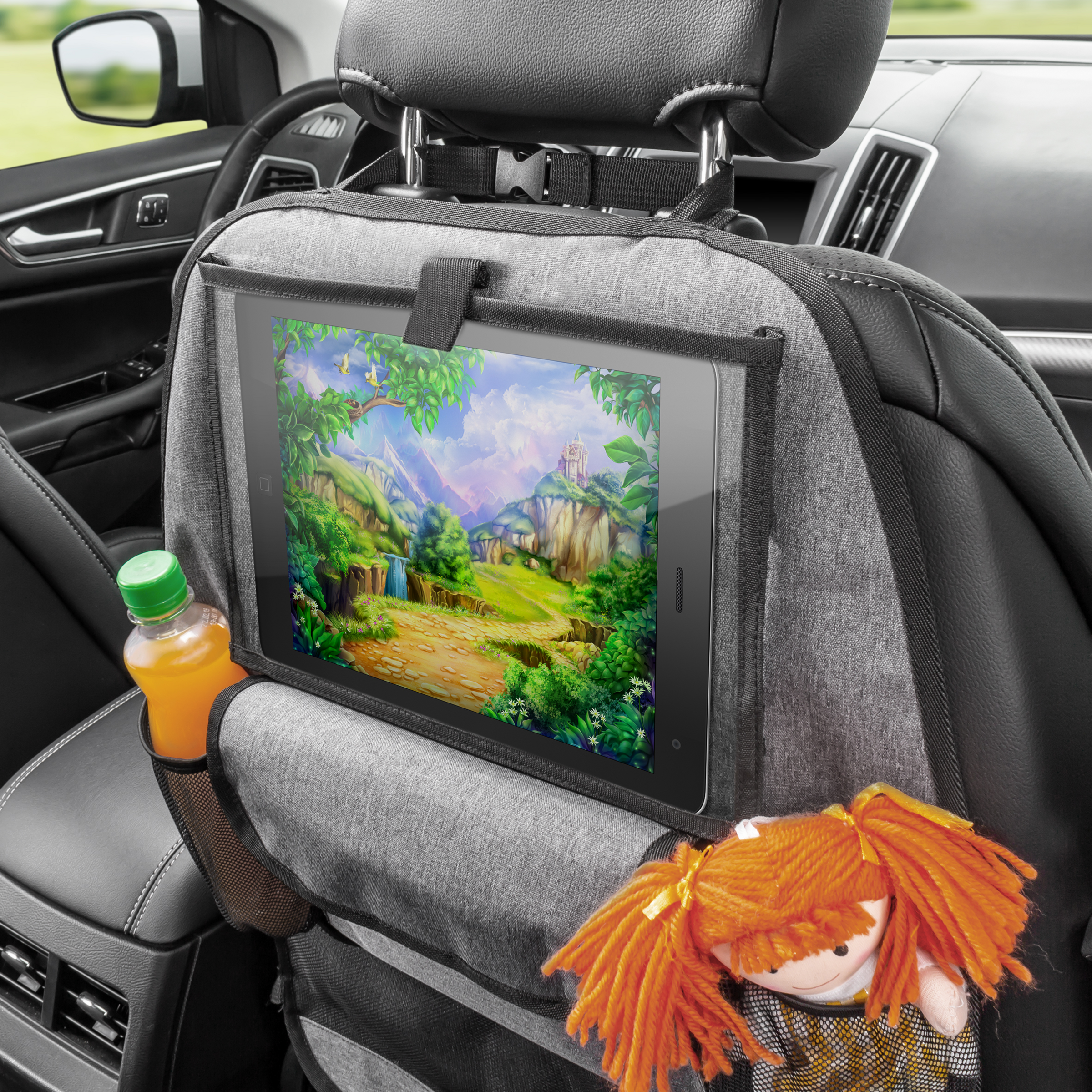 reer TravelKid Entertain Car Back Seat Organizer