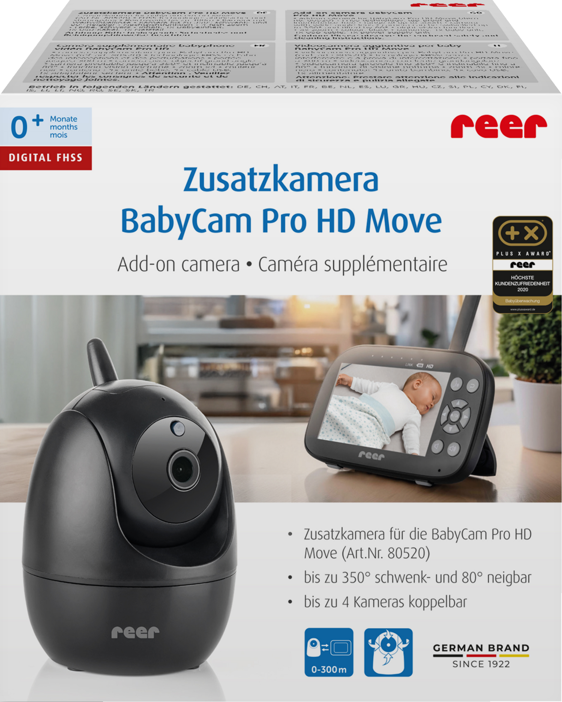 reer additional camera 80520 BabyCam Pro HD Move