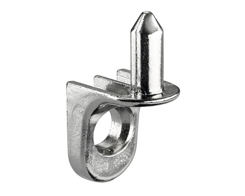Hettich Shelf supports Sekura 7 for screwing on, nickel-plated 5 mm, 50 pieces