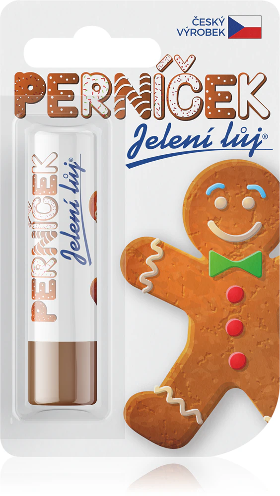 Regina Gingerbread lip balm with gingerbread flavor