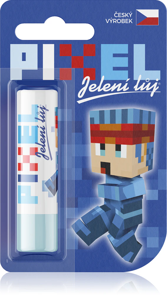 Regina Jelení lůj Pixel lip balm for boys