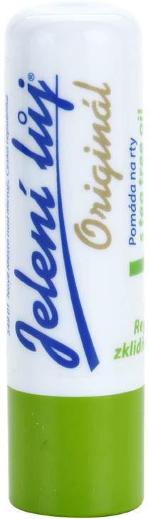 Regina Original lip balm with tea tree oil and lemon balm