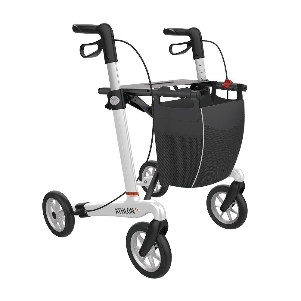 Rehasense Athlon SL Comfort L Carbon Rollator white 1 St