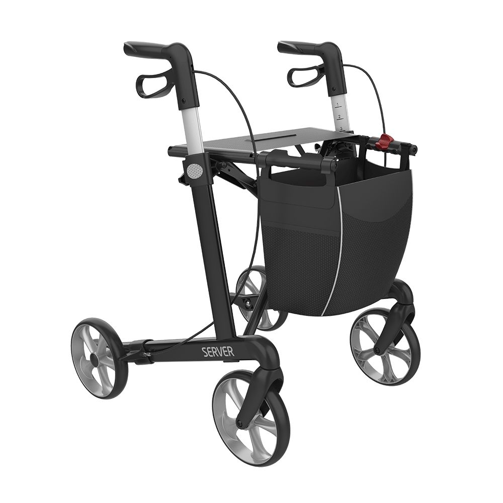 Rehasense Server Aluminum Lightweight Rollator