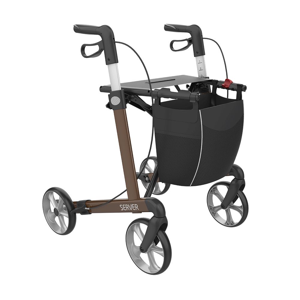 Rehasense Server Aluminum Lightweight Rollator