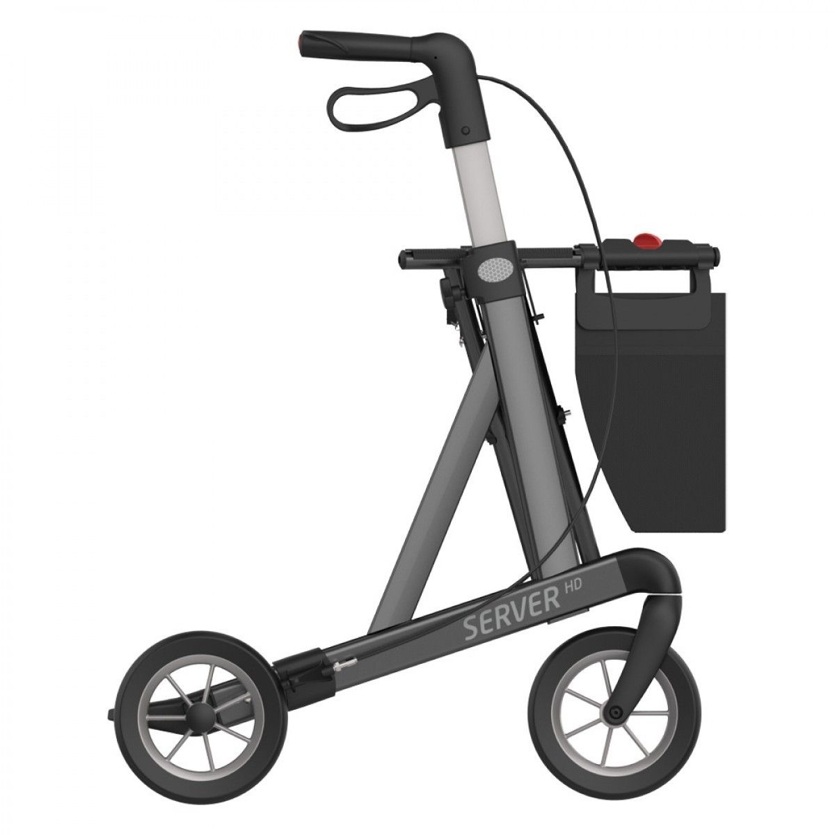 Rehasense XL Rollator Server HD Graphite 1 St