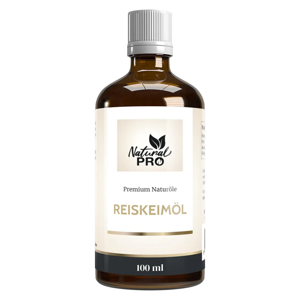 Delta7 Pure rice germ oil | For everyday cooking | Rich in vitamin E and unsaturated fatty acids, 100 ml