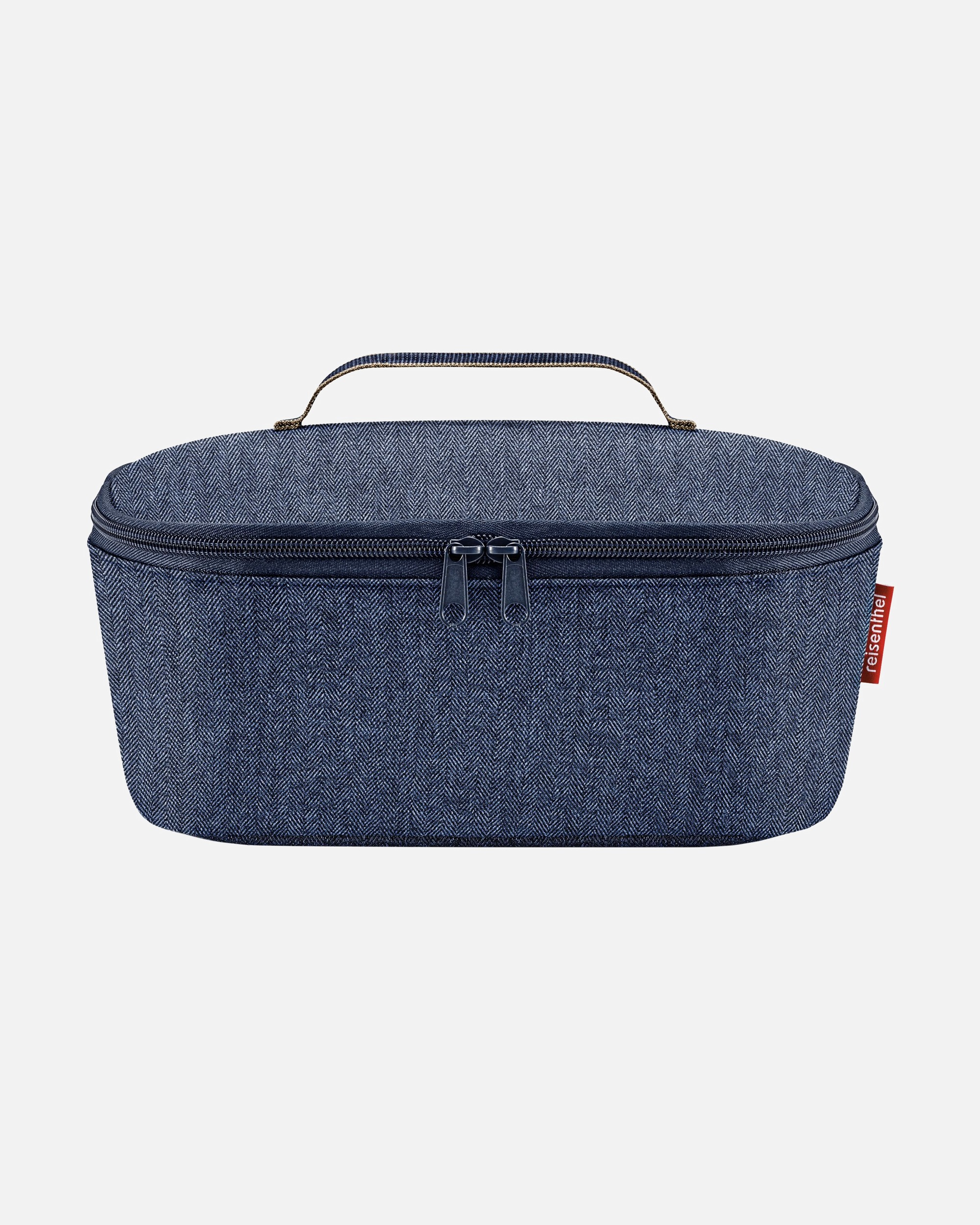 Reisenthel bag pocket cooler bag 28 cm herringbone dark blue