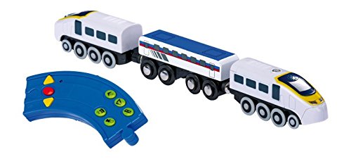 Small Foot by Legler Remote Control Electronic Train With Sounds For Wooden Railways