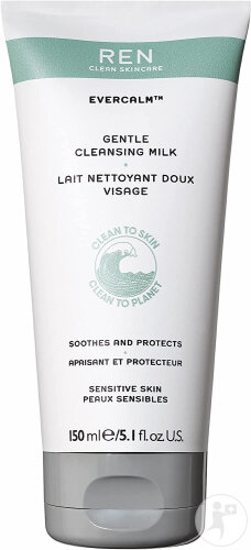 REN Clean Skincare Evercalm Gentle Cleansing Milk Tube 150ml
