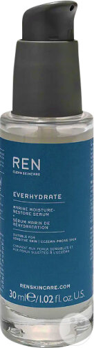 REN Clean Skincare Everhydrate Marine Moisture Restore Serum Pump Bottle 30ml