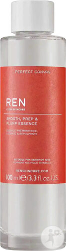 REN Clean Skincare Perfect Canvas Smooth Prep & Plump Essence bottle 100ml
