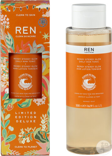 REN Clean Skincare Radiance Ready Steady Glow Tonic bottle 500ml