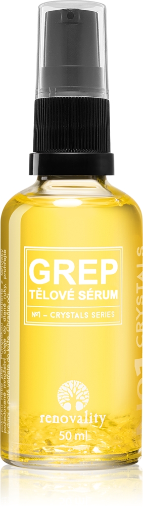 Renovality Crystal series Grapefruit Body Serum Body serum with nourishing effect