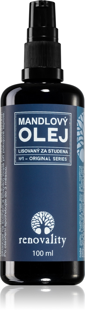 Renovality Original Series Cold-Pressed Almond Oil Skin oil for dry skin