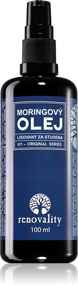 Renovality Original Series Cold-Pressed Moringa Oil Skin oil for dry skin