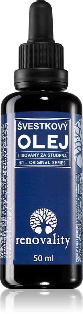 Renovality Original Series Cold-Pressed Plum Oil Skin oil for dry to sensitive skin