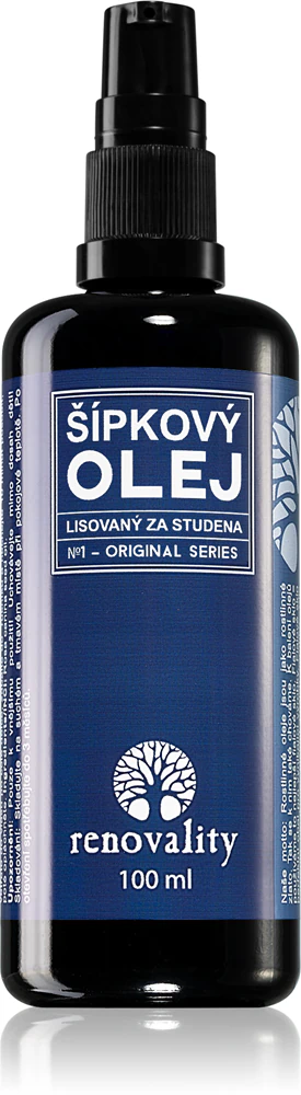 Renovality Original Series Cold-Pressed Rosehip Oil Oil for dry to very dry skin