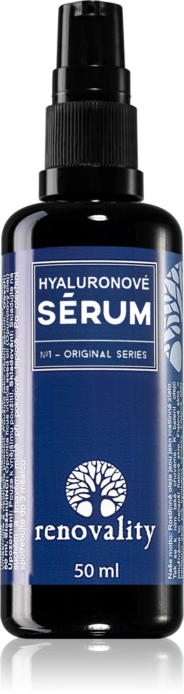 Renovality Original Series Hyaluronic Serum PURE facial serum for all skin types