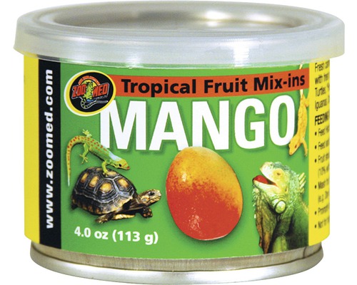 Reptile food ZOO MED Tropical Fruit Mix-ins Mango 95 g