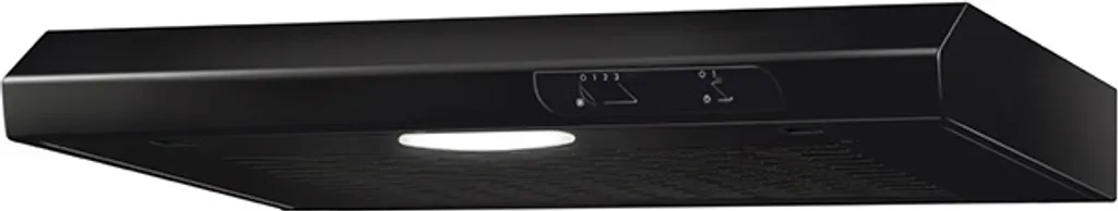 respekta DH630SL extractor hood, black, modern kitchen