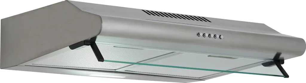 Respekta extractor hood, under-cabinet hood, wall-mounted hood, under-cabinet extractor hood, stainless steel, 60 cm