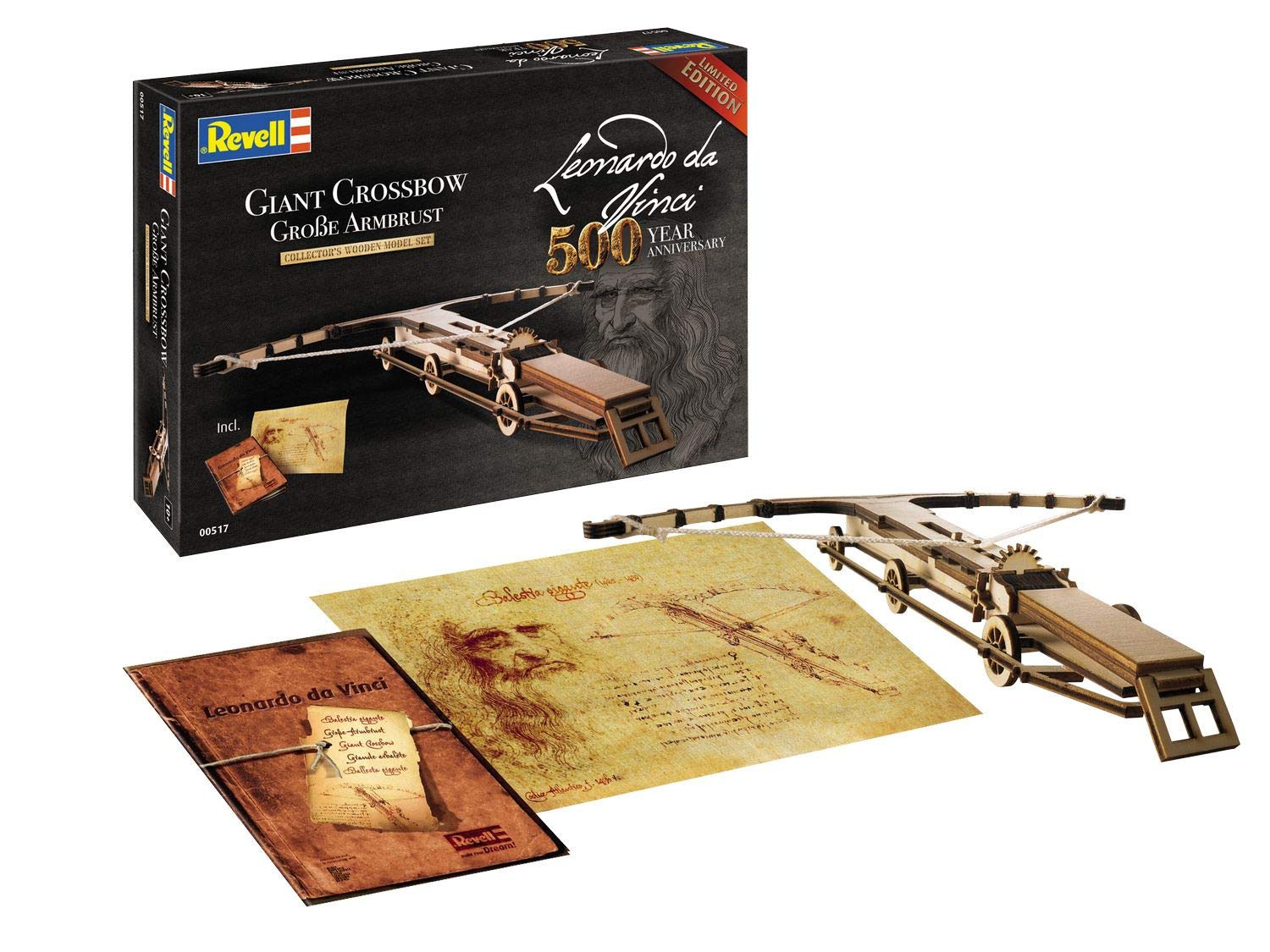 Revell Gmbh & Co. Kg 517 Leonardo Da Vinci Large Crossbow