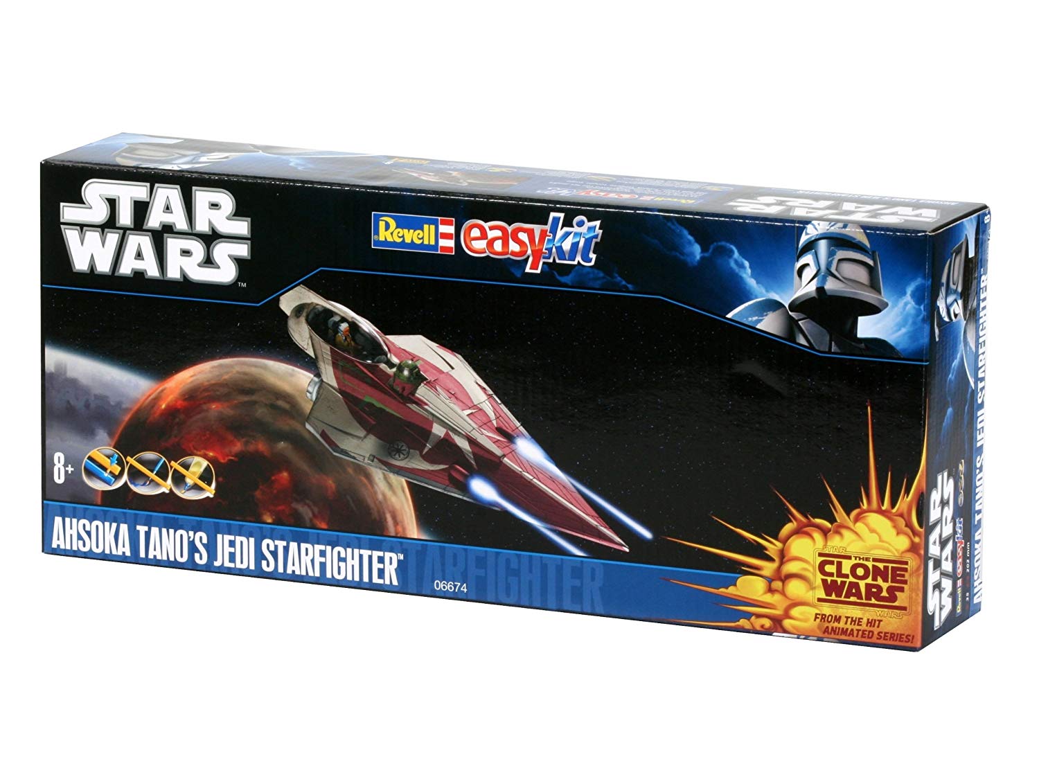 Revell Star Wars Clone Wars Easykit Ahsoka Tanos Jedi Starfighter