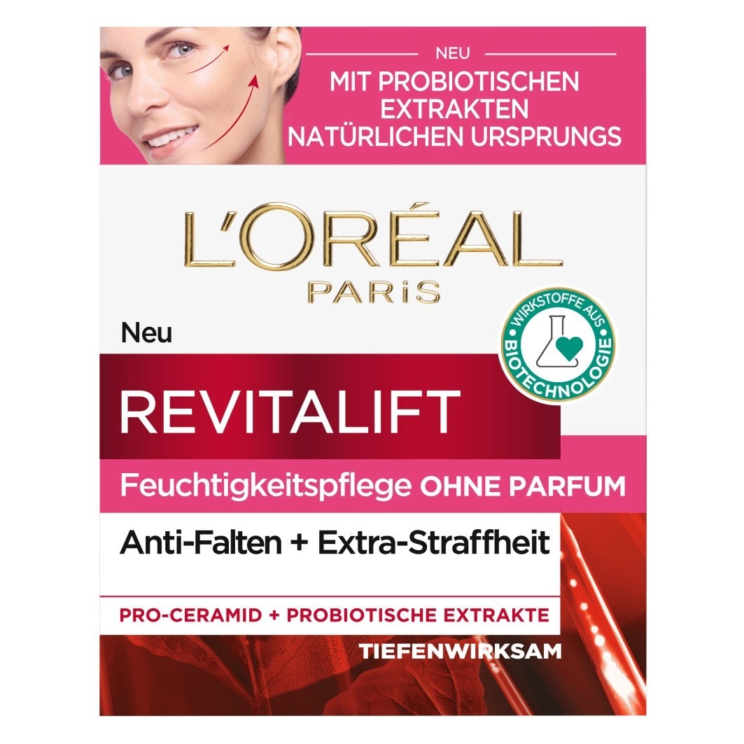 L´Oréal Paris Revitalift moisturizing care without perfume