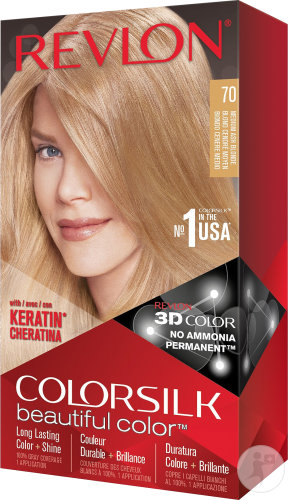 Revlon Colorsilk Permanent Hair Color N°70 Medium Ash Blonde 1 Kit