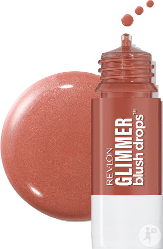 Revlon Glimmer Blush Drops Coralicious 9.4ml