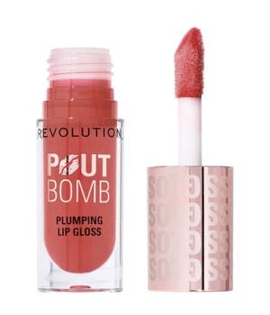 REVOLUTION Pout Bomb Plumping Gloss Melba Warm Peach
