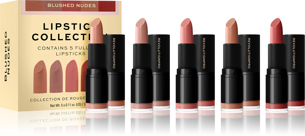 Revolution PRO Lipstick Collection Satin Lipstick Gift Set