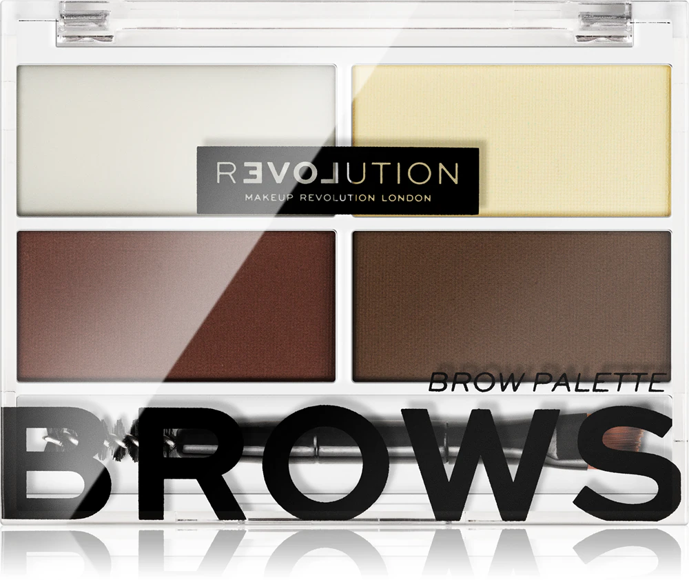 Revolution Relove Color Cult Palette for eyebrow makeup Farbton Dark 3,2 g