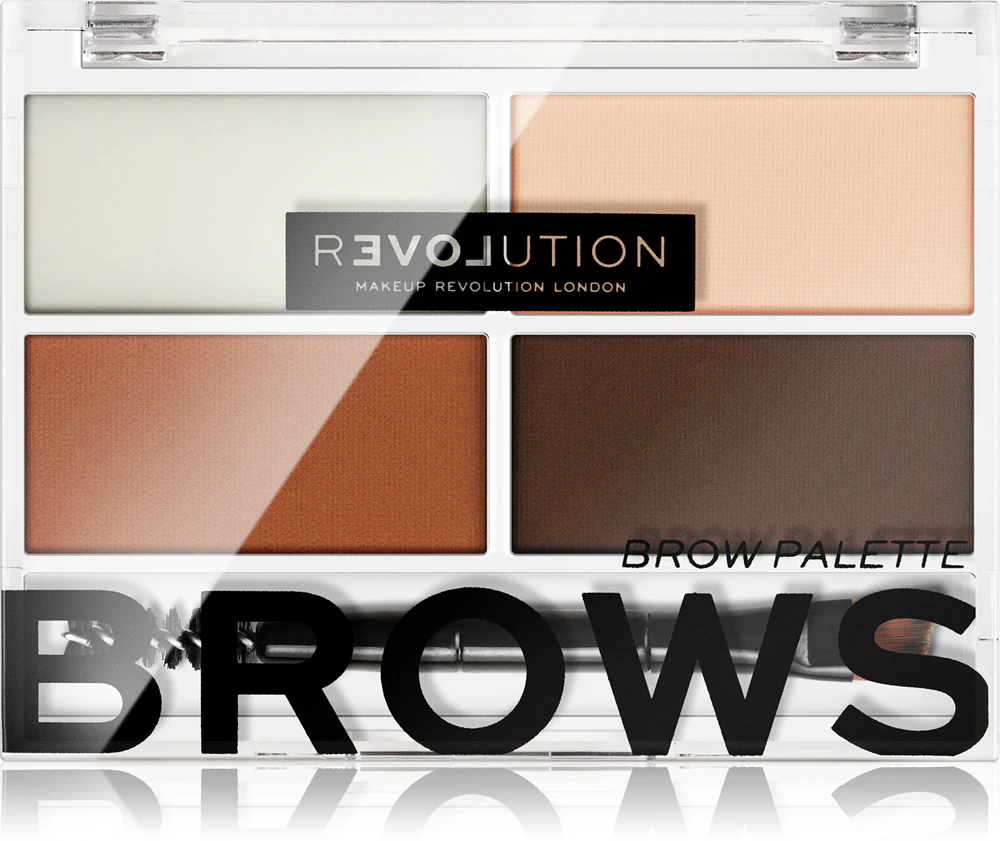 Revolution Relove Color Cult Palette for eyebrow makeup Farbton Medium 3,2 g
