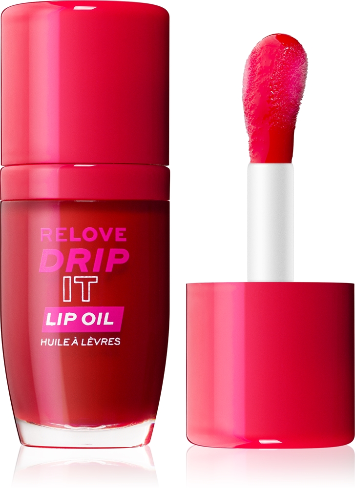Revolution Relove Drip It Lip Oil Farbton Cherry 5,5 ml