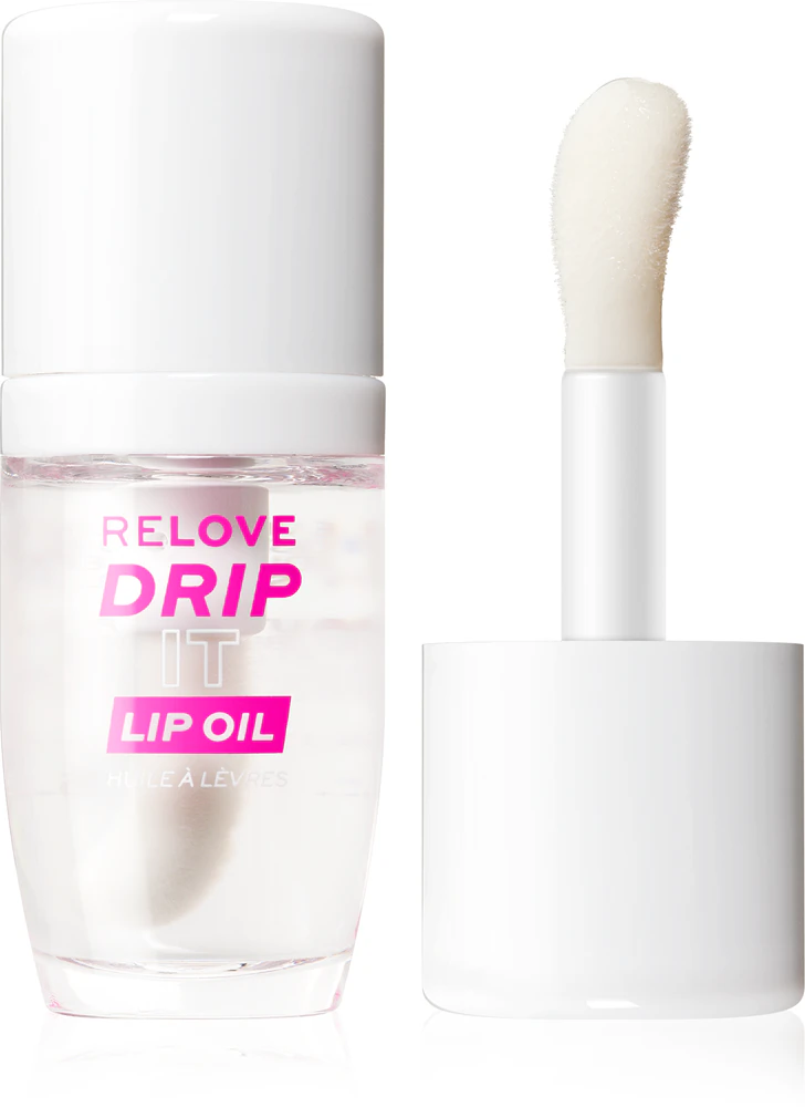Revolution Relove Drip It Lip Oil Farbton Clear 5,5 ml