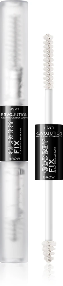 Revolution Relove Glossy Fix Transparent mascara for eyelashes and eyebrows