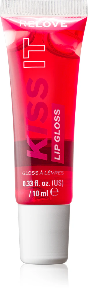Revolution Relove Kiss It Hydrating Lip Gloss Farbton Cherry Red 10 ml