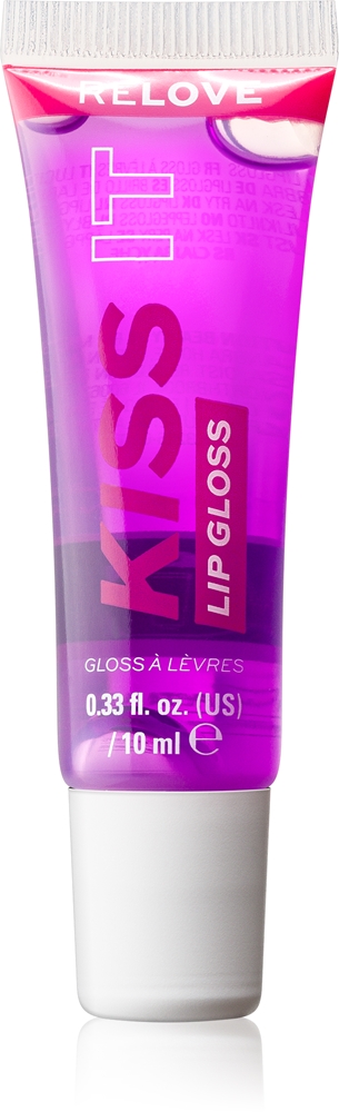 Revolution Relove Kiss It Hydrating Lip Gloss Farbton Passion Fruit Purple 10 ml