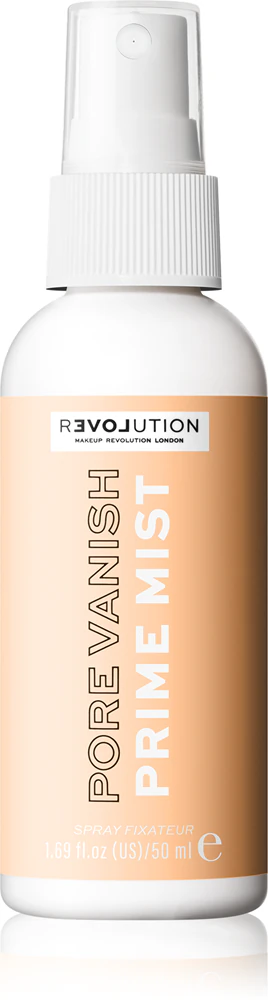 Revolution Relove Pore Vanish Fixation Spray to shrink pores