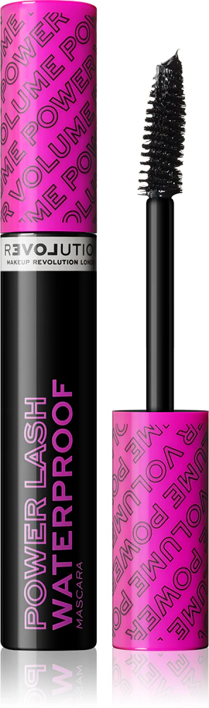 Revolution Relove Power Lash volume mascara waterproof Farbton Black 8 ml