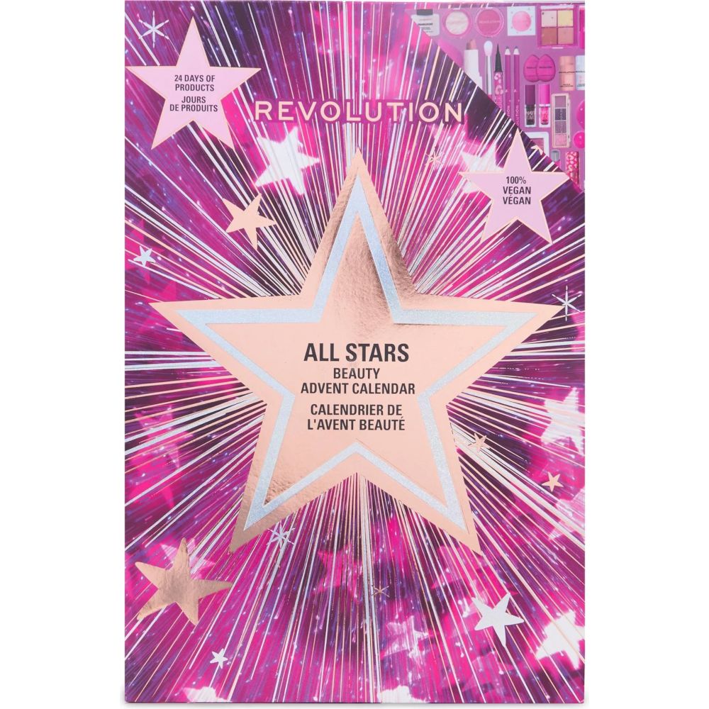 Revolution Sparkle Advent Calendar 2025 – 24 Make-up Highlights 2000 g
